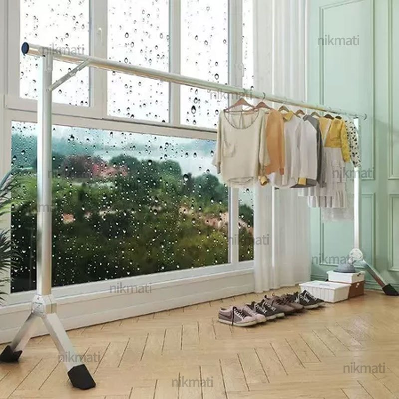 TERLARIS Jemuran Baju Stainless Steel/Jemuran Baju Lipat /Jemuran Baju Lipat Stainless