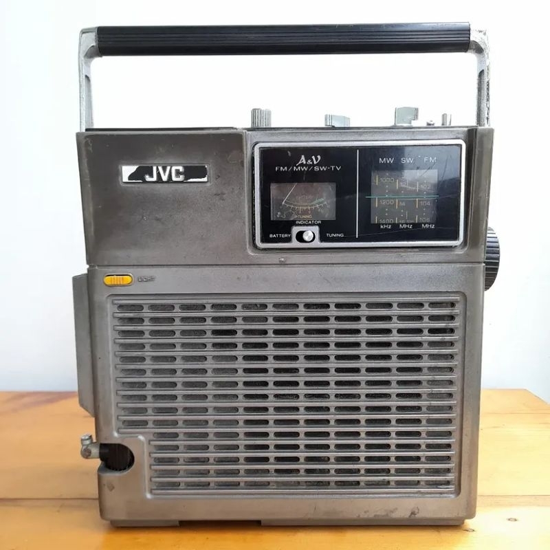 Radio TV JVC 3050EU radio tape vintage jadul antik