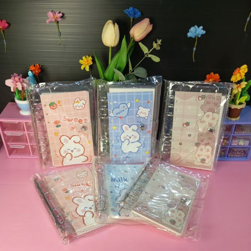 

[Aesthetic by fss.id] binder lucu A6/buku/note book/jurnal/agenda