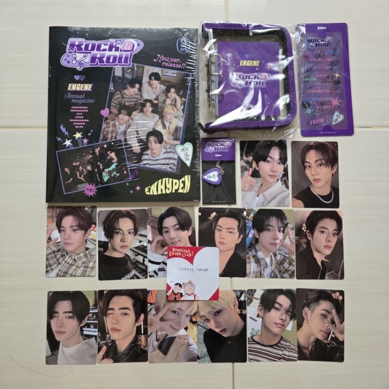 ENHYPEN Engene Membership Kit 2024 - Jungwon, Heeseung, Jay, Jake, Sunghoon, Sunoo, Ni-ki
