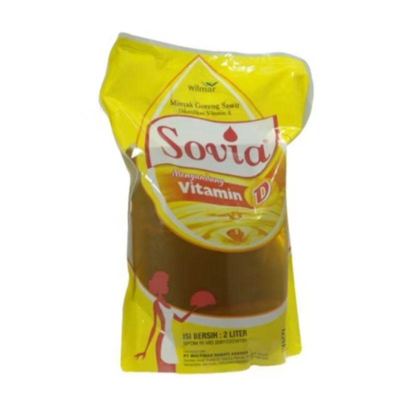 

MINYAK GORENG SOVIA REFILL KEMASAN 2LITER