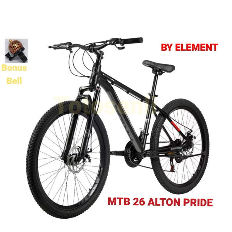 SEPEDA GUNUNG MTB 26 ALTON PRIDE ALLOY 24 SPEED BY ELEMENT