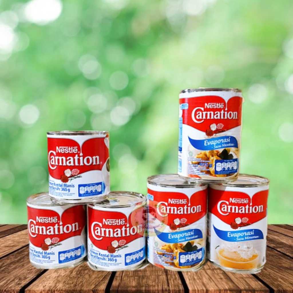 

.Nestle Carnation Susu Evaporasi, Susu Kental Manis Kaleng ( DS Bgr )