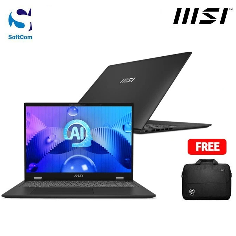 MSI Prestige 16 AI Studio B1UDXG 225 Ultra 7 155H/16GB/1TB SSD/RTX3050 6GB/16" QHD+/W11+OHS