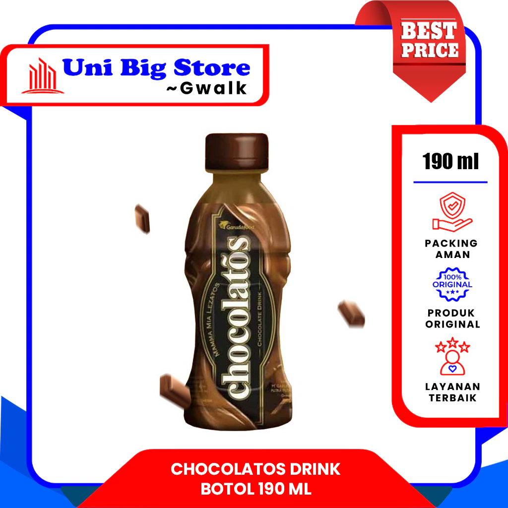 

CHOCOLATOS CHOCOLATE DRINK BOTOL - 190 ml