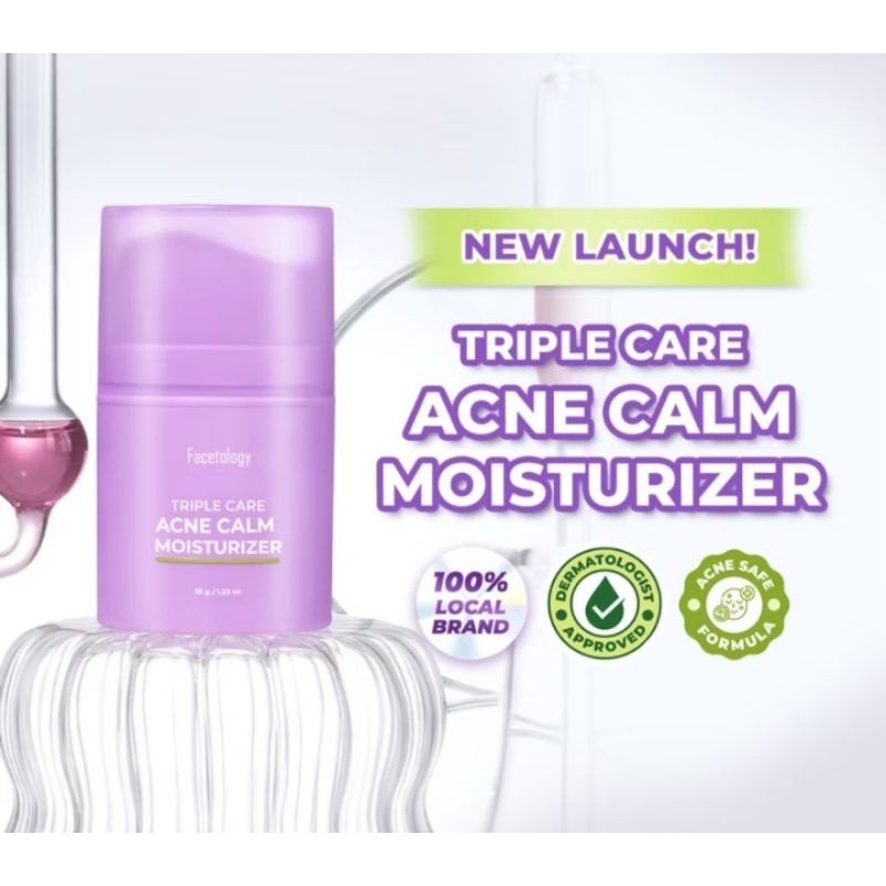 Facetology Triple Care Acne Calm Moisturizer 35g