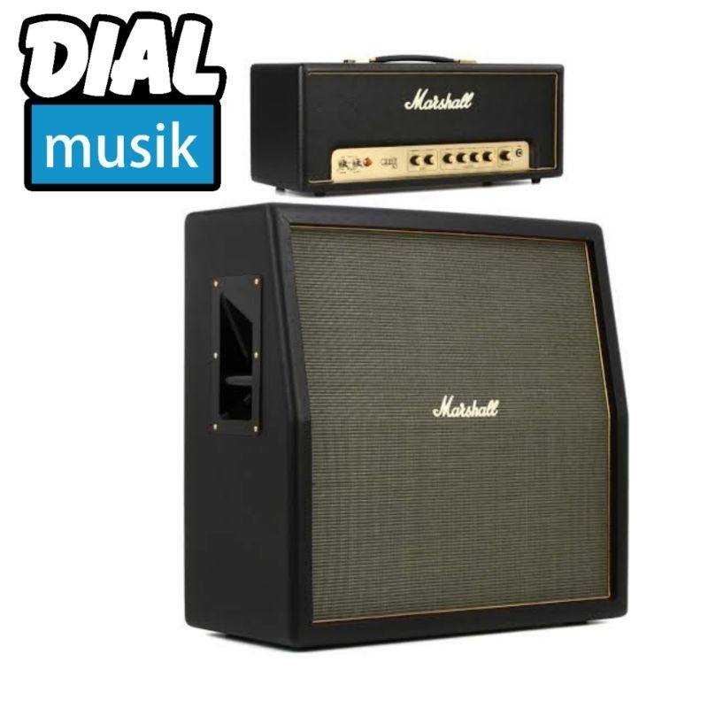 Marshall ORIGIN 50H Head + ORI412A Cabinet 4 x 12 Inch - Ampli Gitar Elektrik ORI50H + ORI412A / Hea
