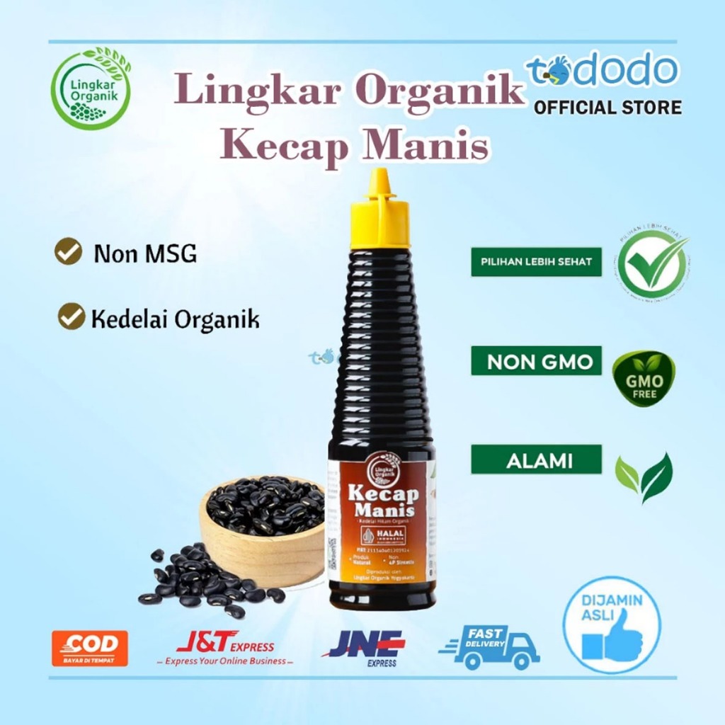 

Lingkar Organik Kecap Manis 150ml