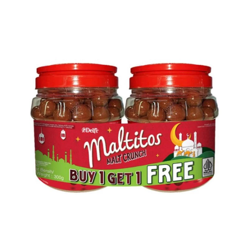 

[BUY 1 GET 1] Coklat Delfi Maltitos Malt Crunch