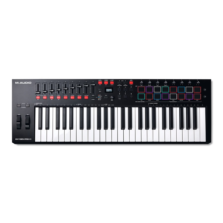Oxygen Keyboard USB Midi Controller M-Audio Oxygen Pro49 Original