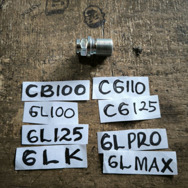 Baut Stut Kamprat Honda CB100 GL100 GL125 GLK CG110 CG125 GL Max Pro Platina Series Japan High Quali