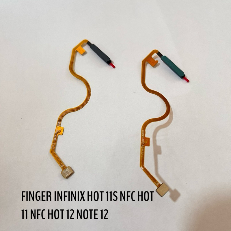 FLEXIBEL FINGER PRINT INFINIX HOT11S NFC/ HOT 11 NFC/ HOT 12/NOTE 12 FINGER AKTIF