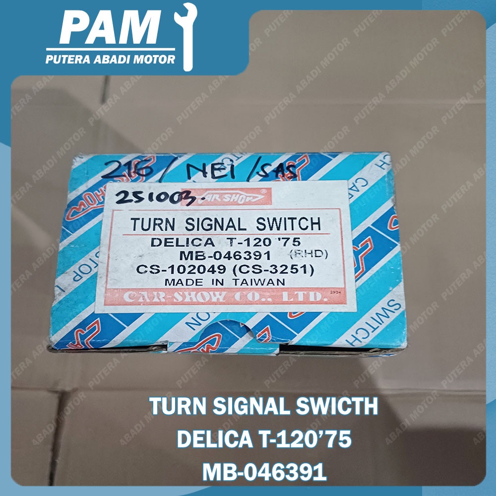 Switch Kombinasi Colt T120 Lama Turn Signal Switch Delica T-120'75 MB-046391 CS- 102049 ff (OSA)