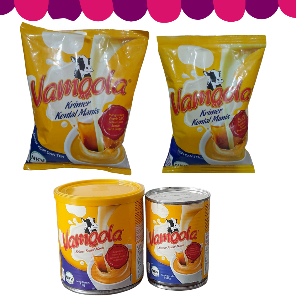 

Vamoola Kental Manis 500 gr, 1 kg, 1 kg Pouch & 2.5 kg