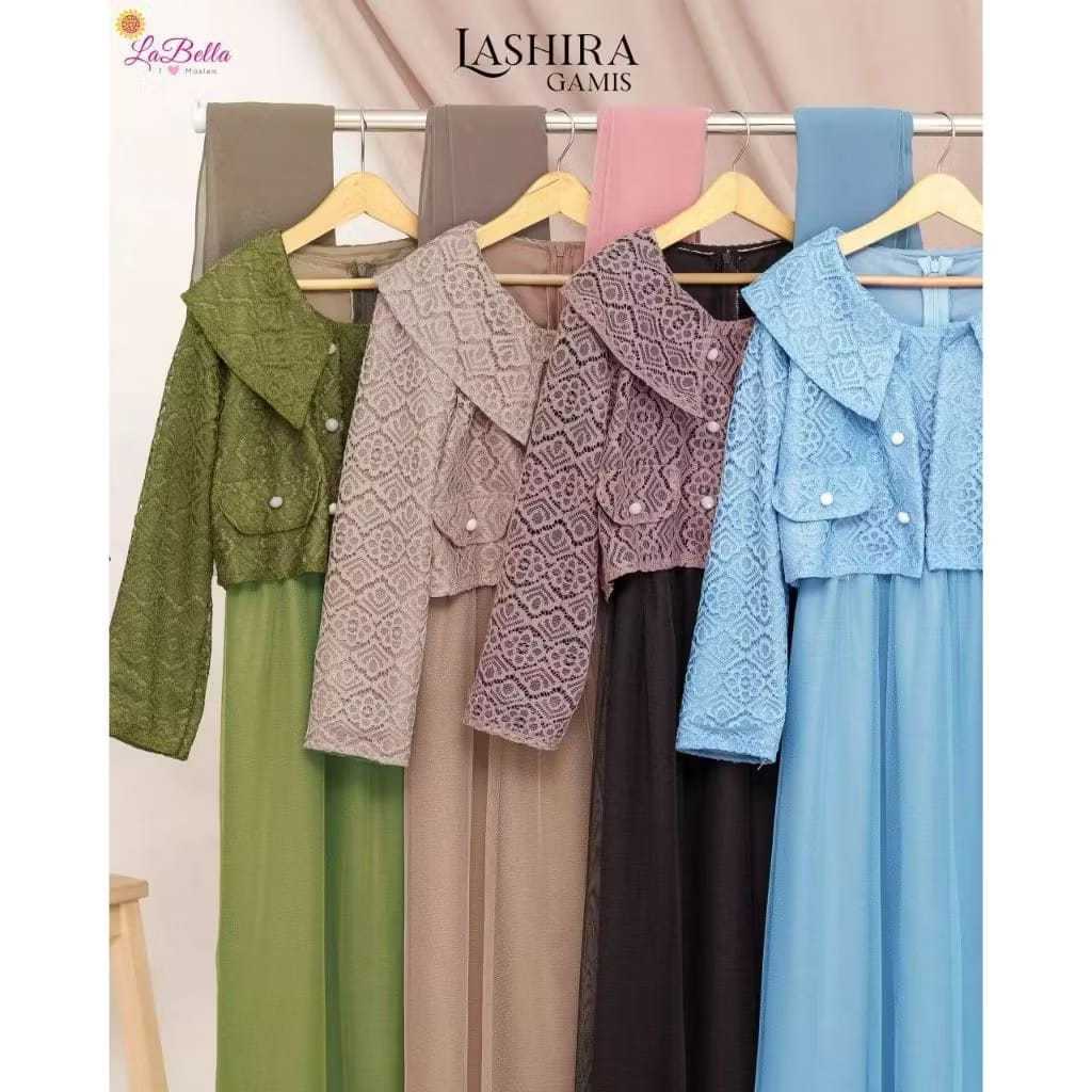 Lashira Gamis Blazer Wanita Lengan Panjang
