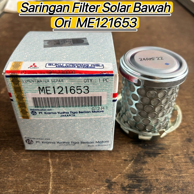 saringan filter solar bawah original ME121653 filter solar bawah original filter solar bawah canter 