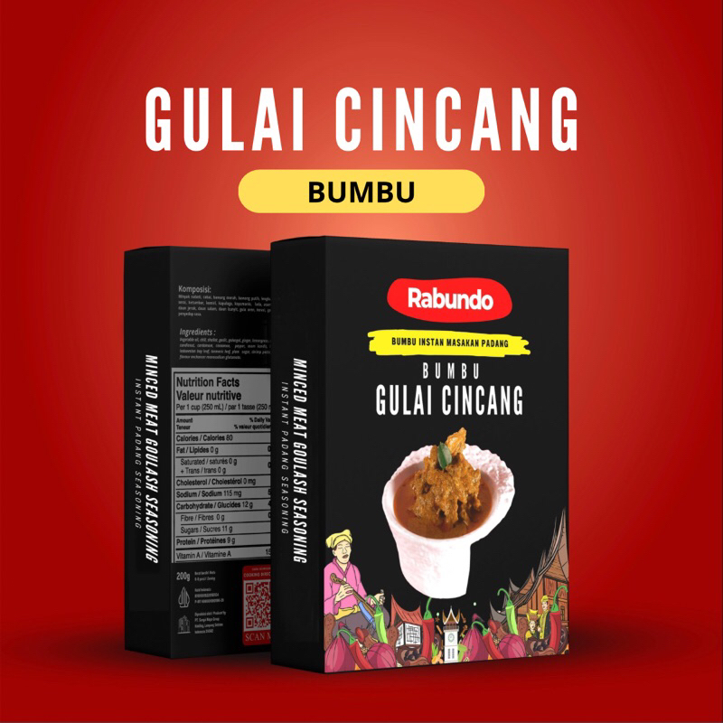 

Bumbu Gulai Cincang Padang 250g Asli Minangkabau by Rabundo Bumbu Instan Masakan Padang Gulai Daging Sapi Ayam Pop Bakar Tunjang Kikil asampadeh ikan sate telur dadar rendang dendeng