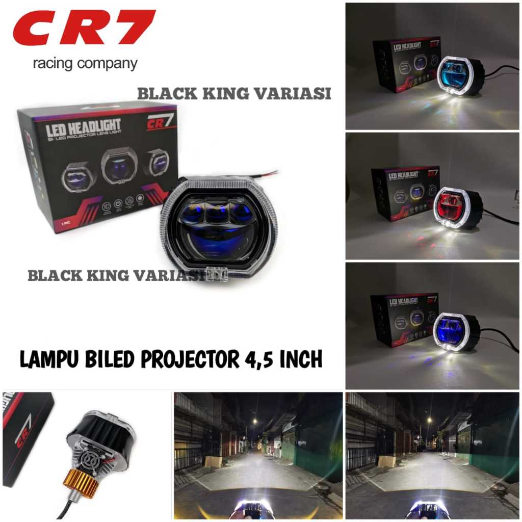 C667 Lampu Biled Double Laser Lampu Biled Projector Dua Laser Projector Biled 4,5 Inch Universal Lam