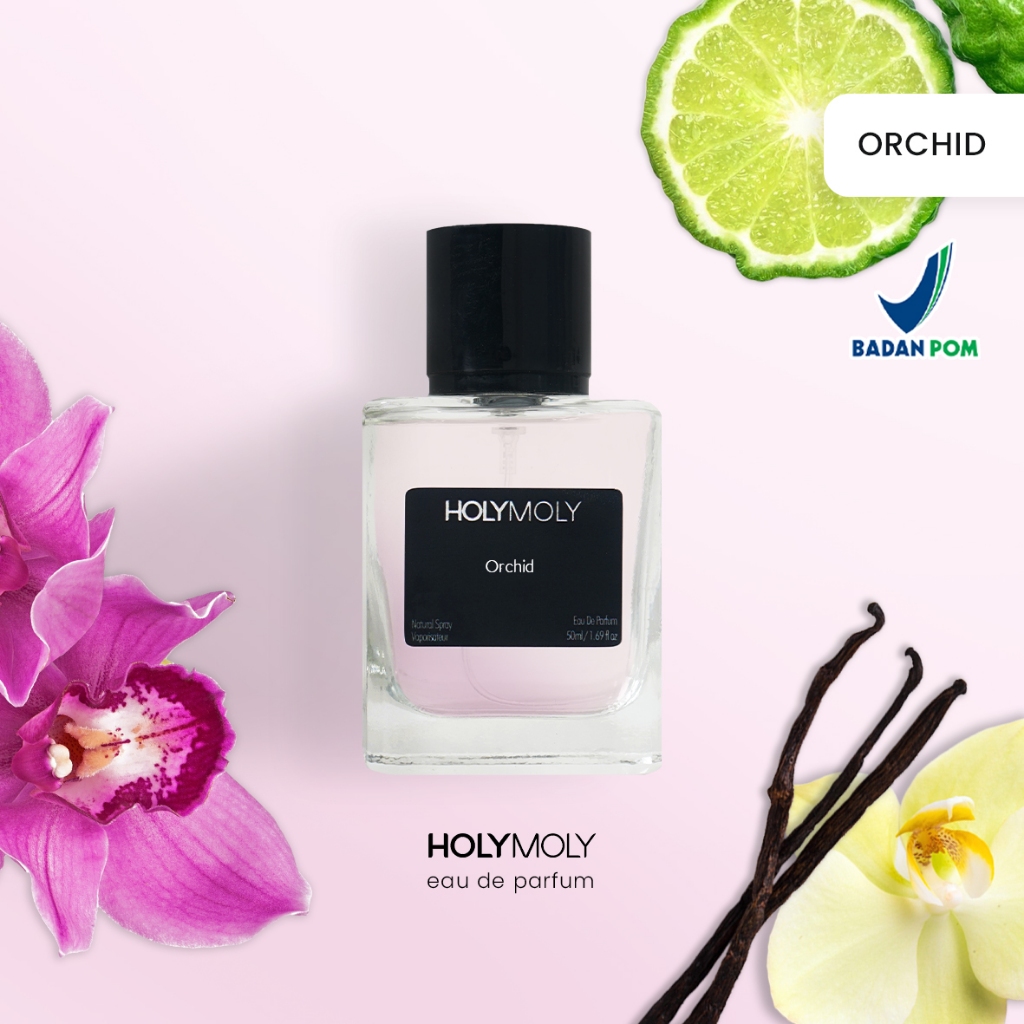 Holymoly - Orchid Parfum Wanita Aroma Fresh Bunga Orchid