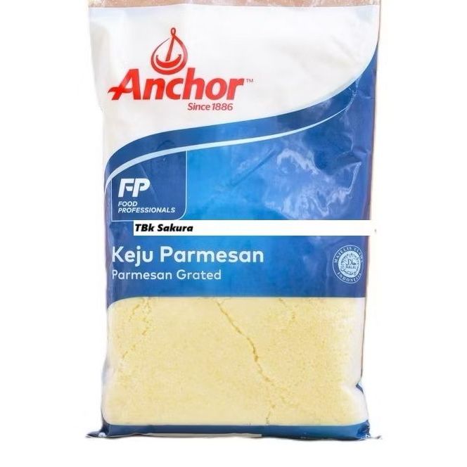 

Keju Parmesan Parut Bubuk rpk 100gr Anchor Grated Parmesan