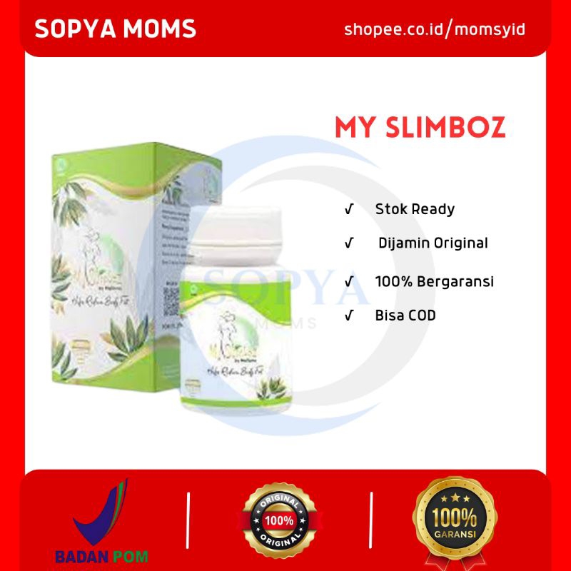 My Slimboz Max Jamu diet Penutun Berat Badan Bpom