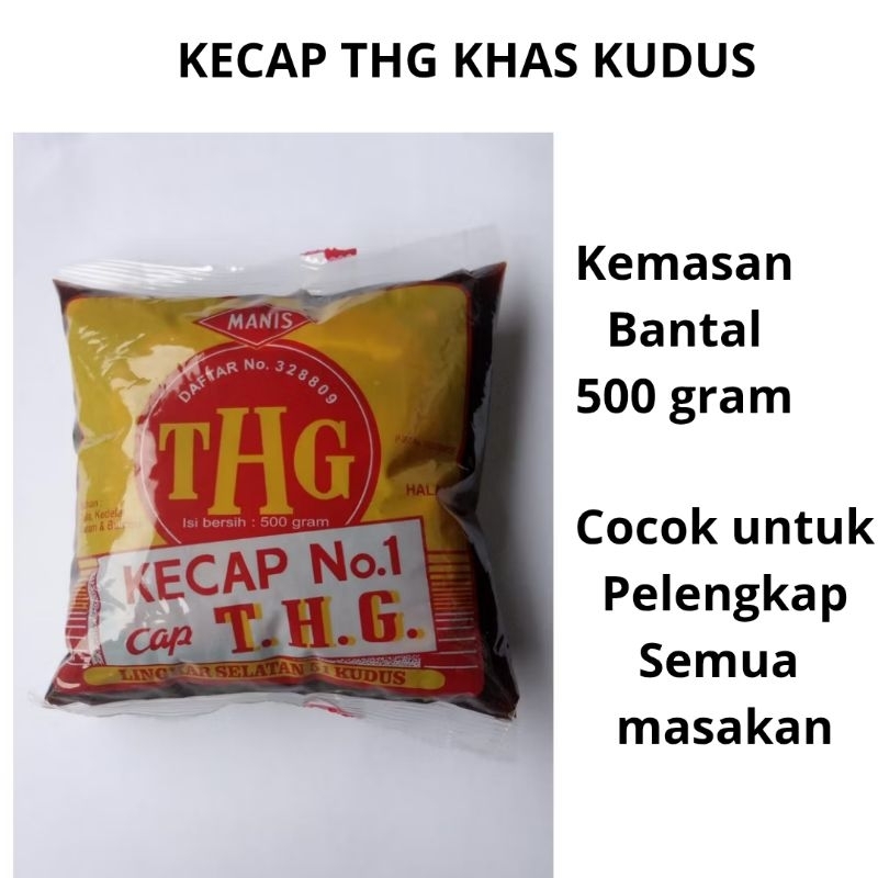 

Kecap Manis THG Khas Kudus 500 gram