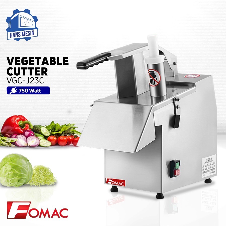 Mesin Pemotong Buah Sayur VGC-J23C (FOMAC) Vegetable Cutter VGC J23C