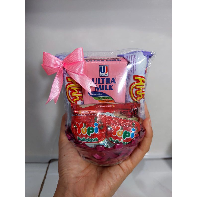 

Hampers parcel idul fitri murah mini anak-anak