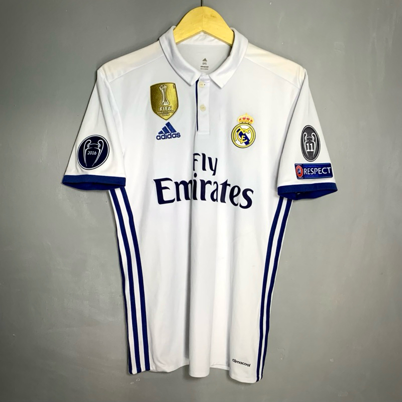 Jersey Original Real Madrid Home 2016/2017 Ronaldo - M