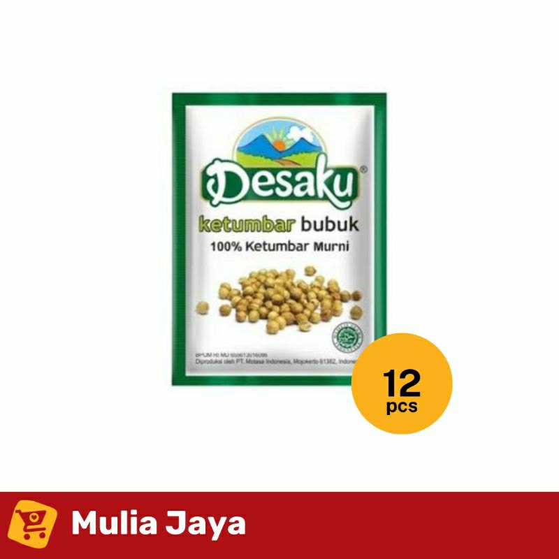 

Desaku Ketumbar Bubuk 12.5 gr (1 renteng isi 12 pcs)
