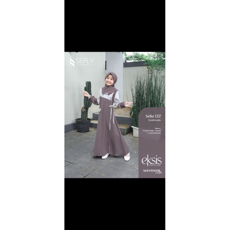 GAMIS ANAK//SELIA 122 CRAFE LATE//SEPLY