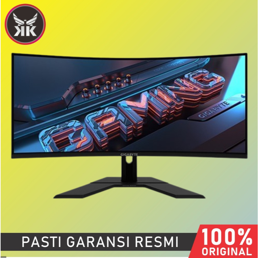 MONITOR GIGABYTE GS34WQC 34" WQHD CURVED GAMING MONITOR