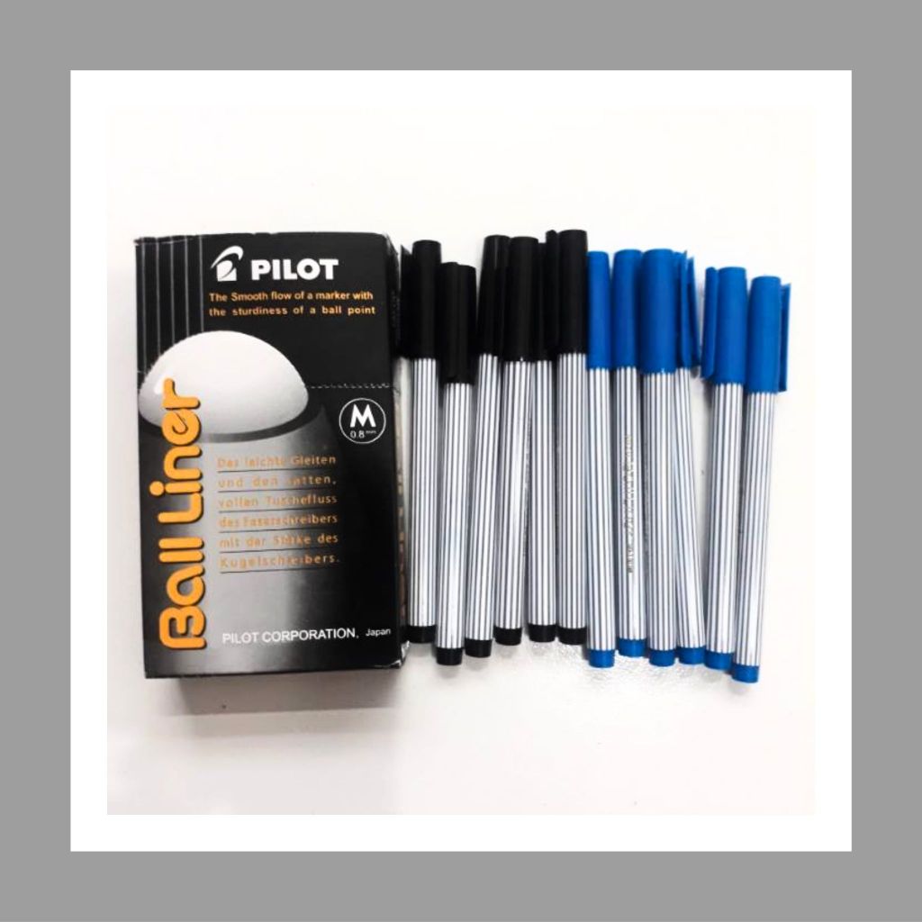 

Pilot Pena Balliner / Pena Tanda Tangan / Ball Liner Pilot 0.8MM / Ballpoint
