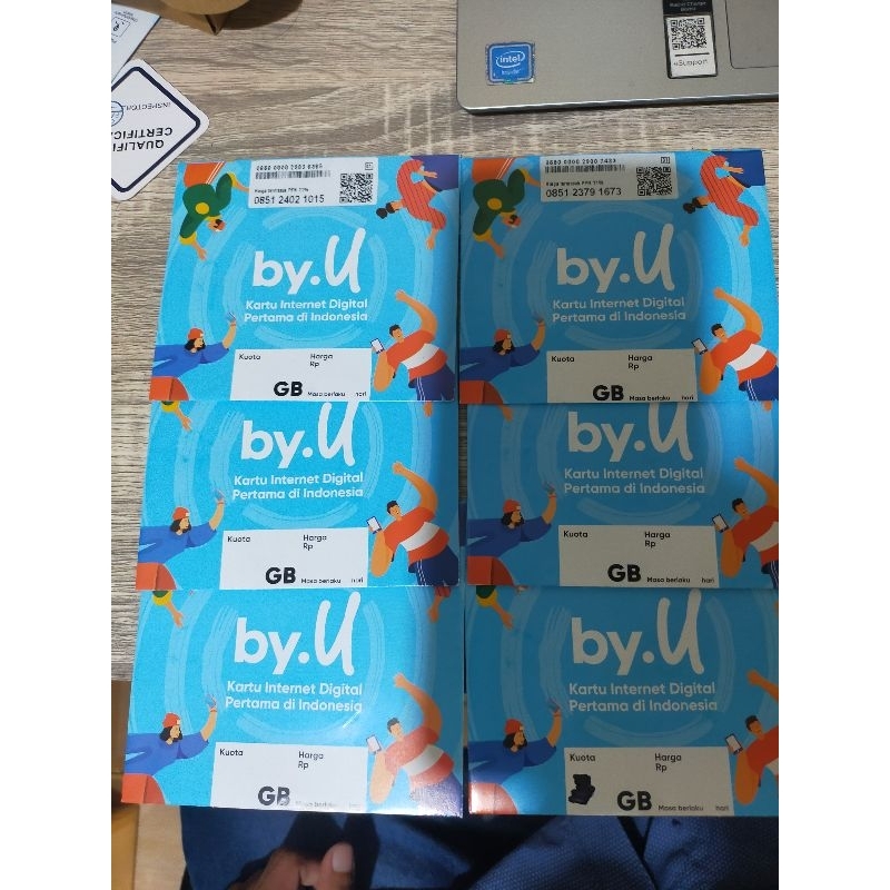 Kartu Simcard Khusus GPS Tracker -BY.U