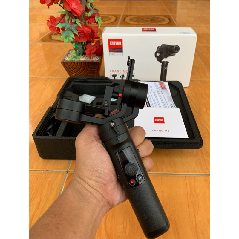 ZHIYUN CRANE M2 FULLSET STABILIZER KAMERA STABILIZER ZHIYUN CRANE M2 GIMBAL ZHIYUN CRANE M2 FULLSET 