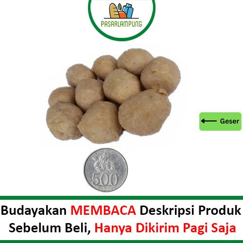 

Bakso Ayam Segar Halal Perbungkus Pasar Lampung