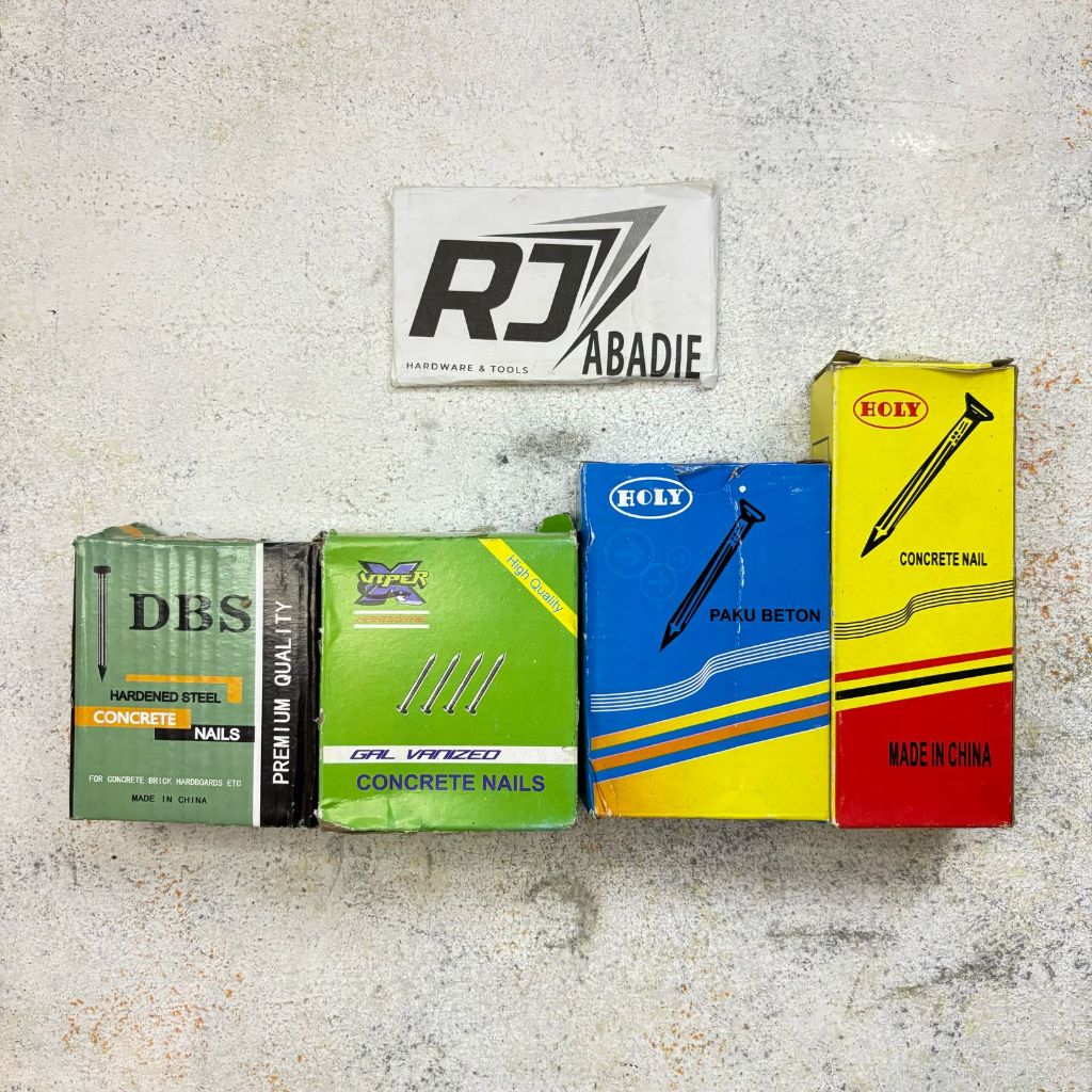 Paku Beton Putih YSK / GHC / Holy / Wolf / Viper / Eiffel 1 1.25 1.5 2 2.5 3 4 5 Inch