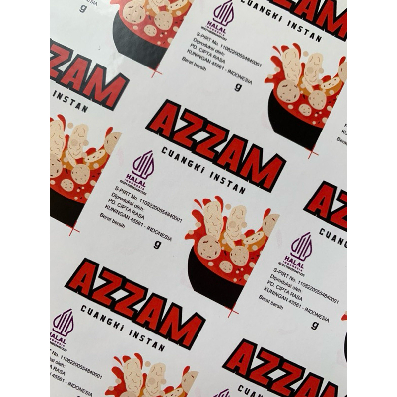 

Stiker Cromo A3+ (30 Lembar)