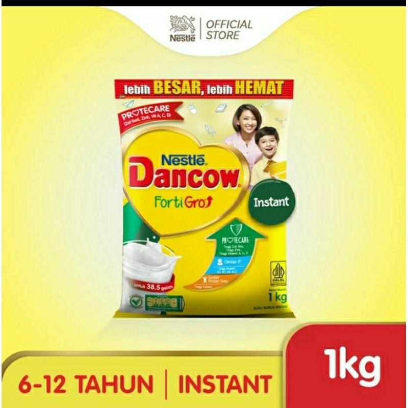 

NESTLE DANCOW FORTIGRO SUSU BUBUK 1000 GRAM RASA VANILA