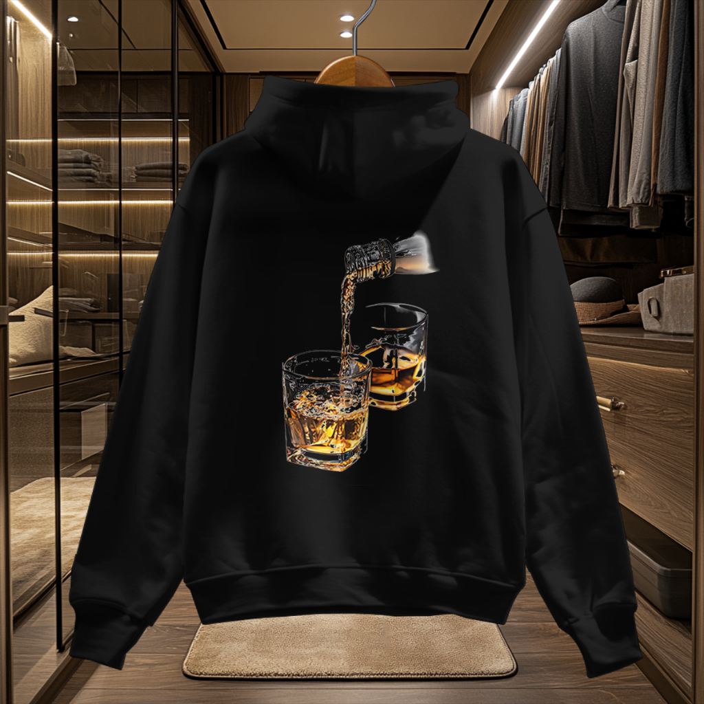 Hoodie Pria Boxy  Tide Plankton cetak bunga cetak tampan  Sweater Hoodie boxy |lengan botol  Hoodie 