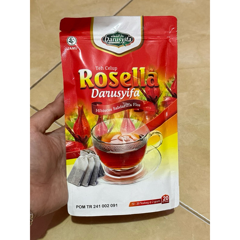 

TEH CELUP ROSELLA DARUSYIFA ISI 20