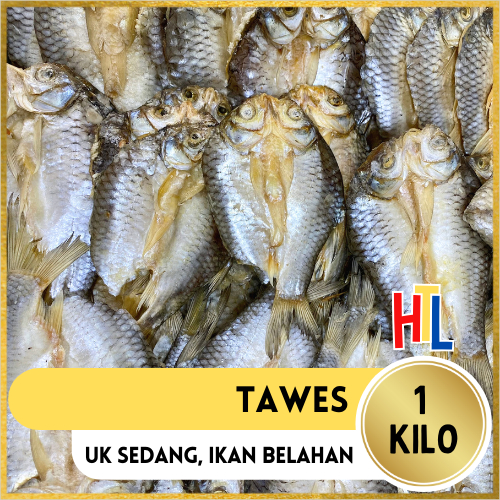 

Ikan Asin Tawes Super | Wader | Bader 1Kg