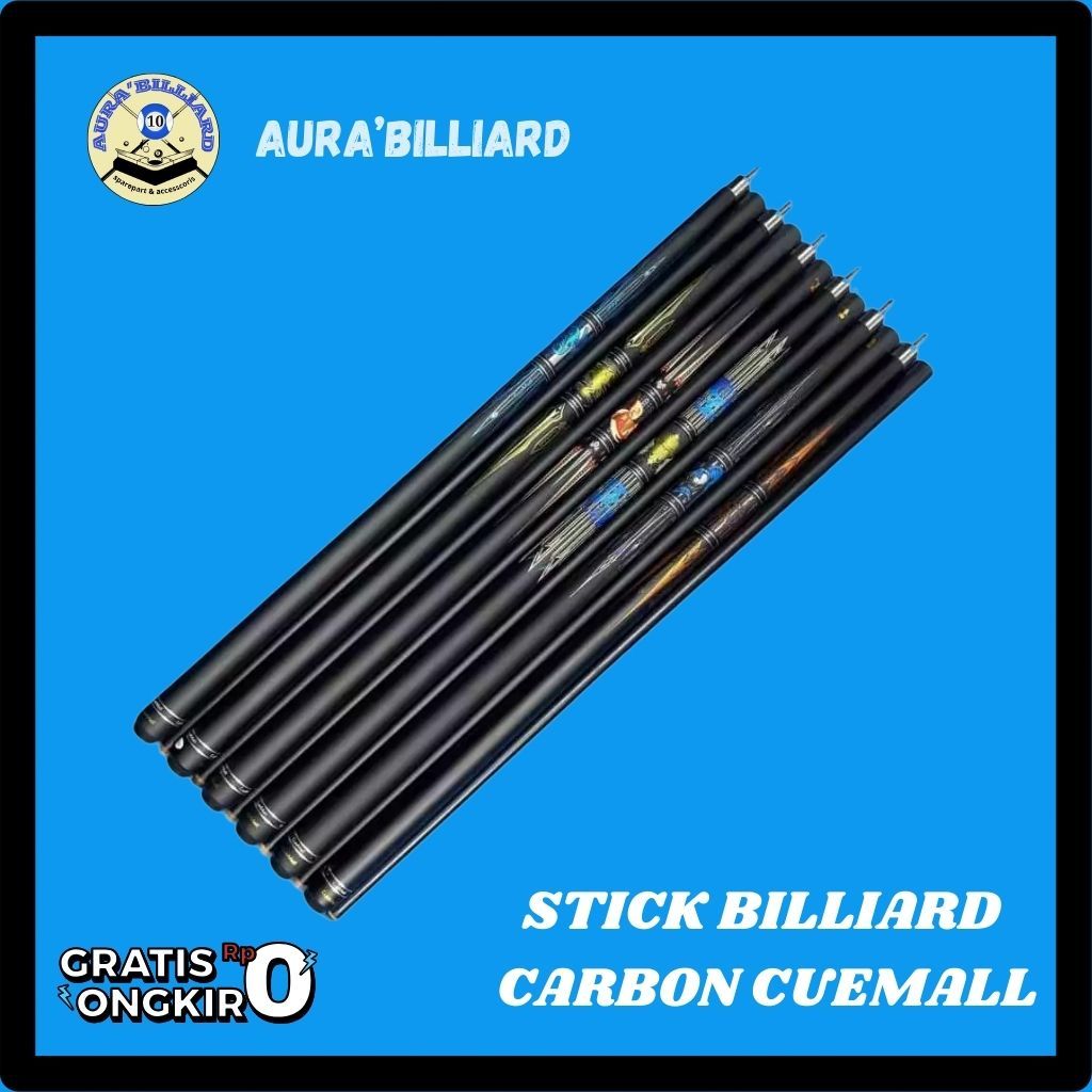 STICK BILLIARD CARBON CUEMALL/STIK BILLIAR CARBON/ORIGINAL