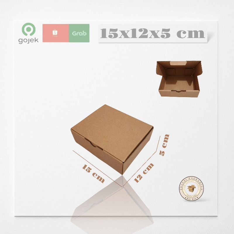 

kardus ukuran 15x12x5 cm die cut model pizza