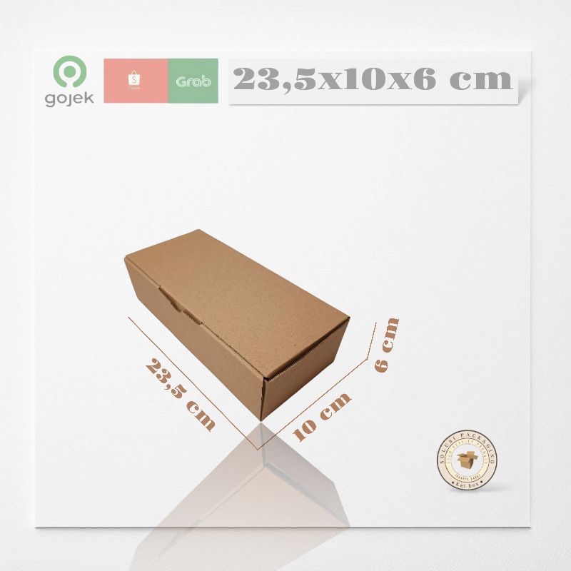 

kardus ukuran 23x10x6 cm die cut model pizza