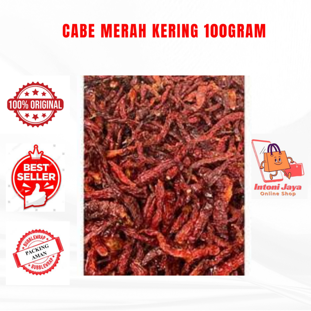

CABE MERAH KERING 100GRAM