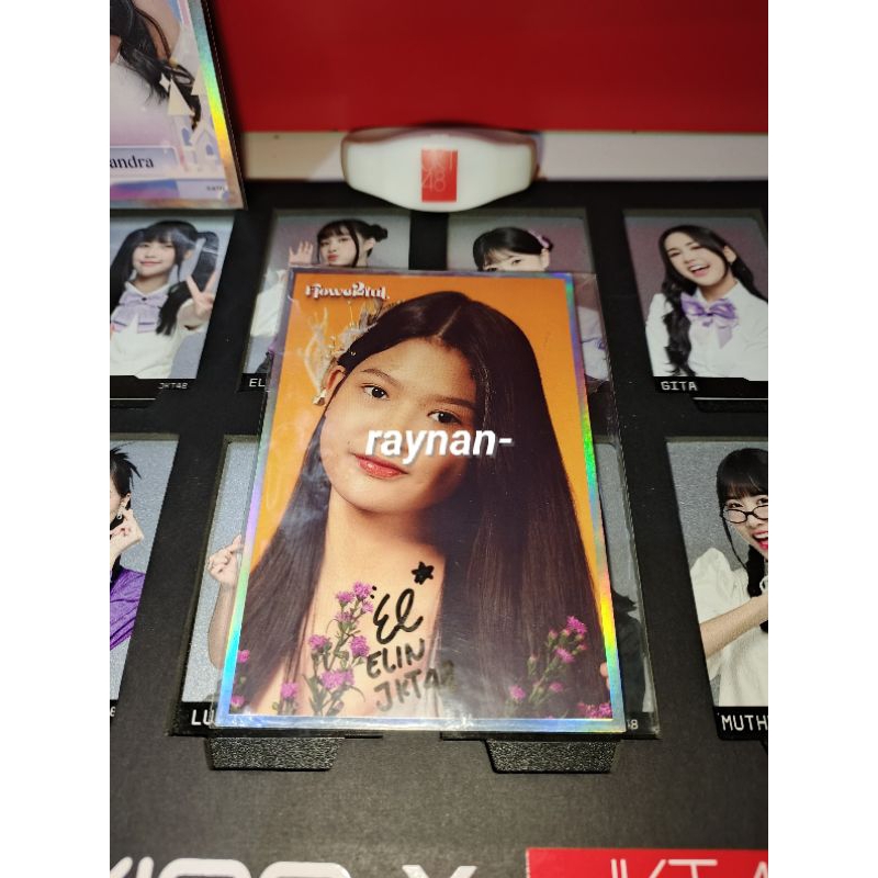 Photoprint Elin JKT48 Benefit Rose Flowerful.