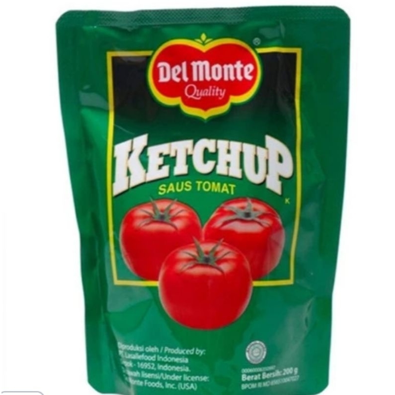 

Tomat Delmonte Pouch 200gram/Grosir/Perdus isi 24pouch