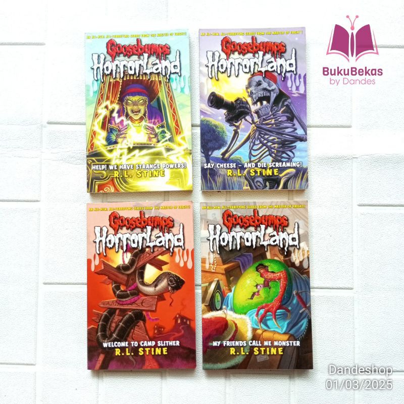 Goosebumps Horrorland by R.L. Stine BAHASA INGGRIS