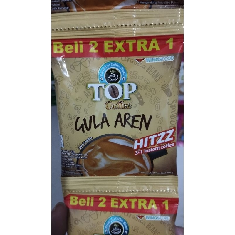 TOP KOPI GULA AREN 15 SACHET